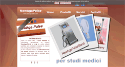 Desktop Screenshot of lalucepulsata.com